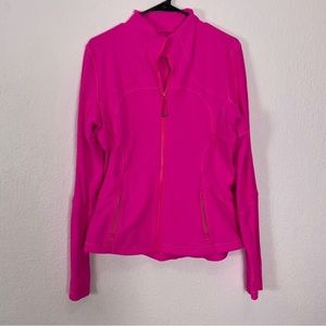 Lululemon define jacket sonic pink size 12